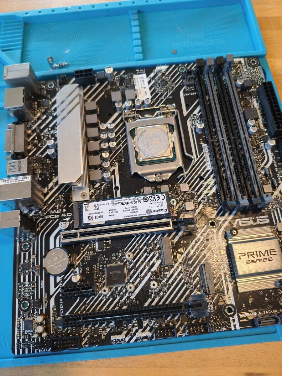 PC motherboard repair at Il Garage dei PC