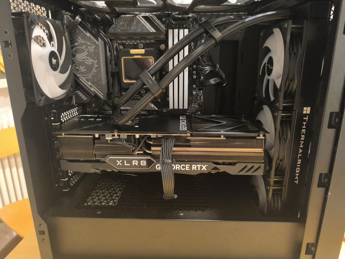 Build PC gaming MSI — assemblaggio custom